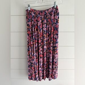 Draper James Floral Knit Midi Skirt